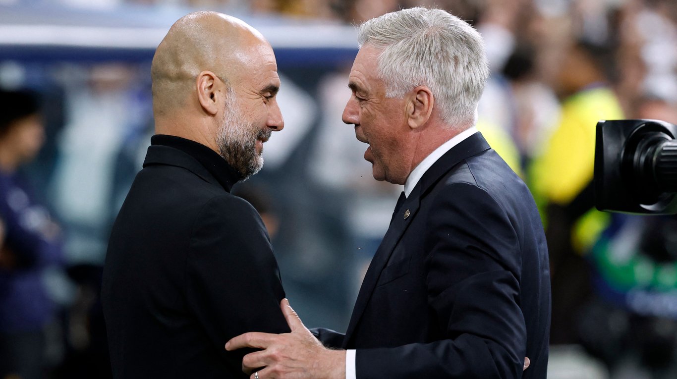 Анчелотті та Гвардіола