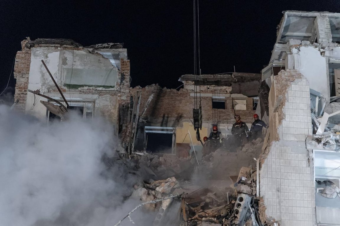 Удар по Тернополю 19 листопада