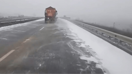 Сніг накрив Одещину — що відбувається на дорогах - 290x166