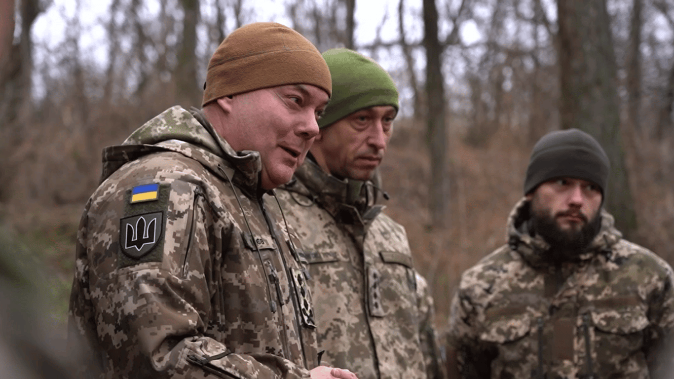 Наєв показав, в яких умовах працюють українські захисники на Київщині
