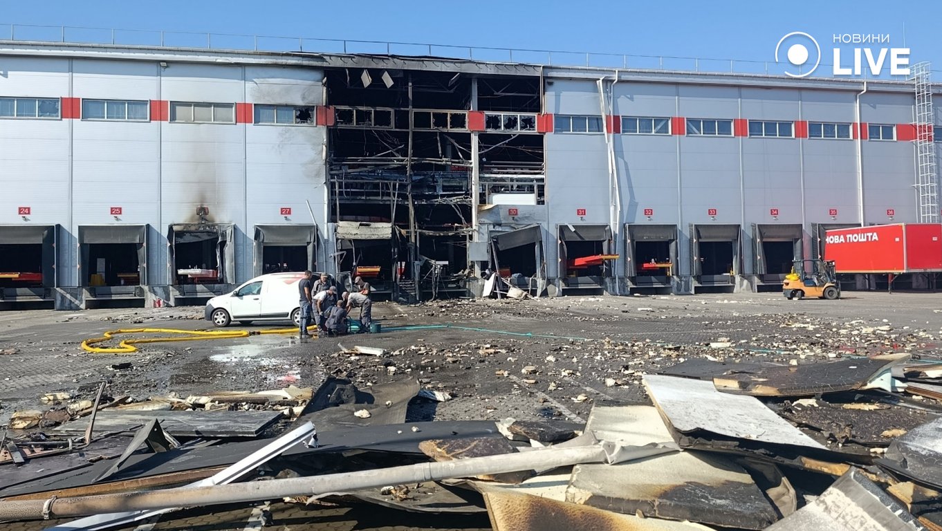 Удар по Новій пошті на Одещині