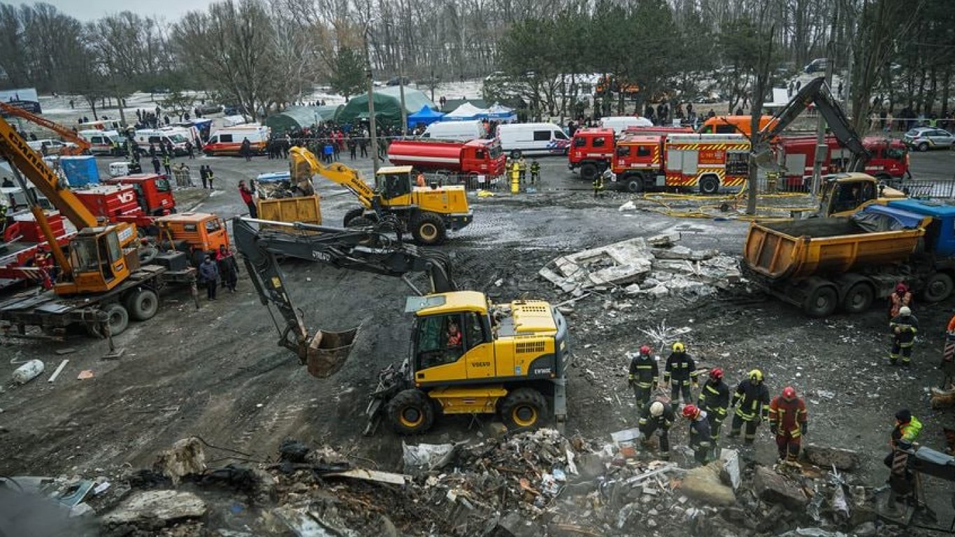 Обстрел Днепра 14 января — спасатели завершили поисково-спасательные работы