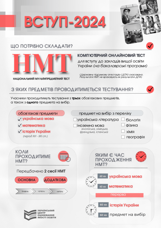 Сдавать НМТ в Украине