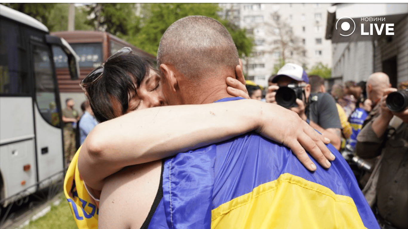 Звільнені полонені 25 травня