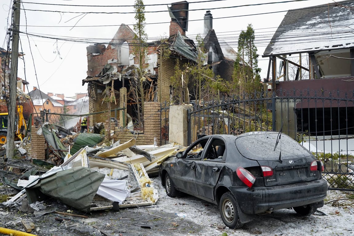 Збільшилася кількість постраждалих через масовану атаку на Київщину 22 лютого