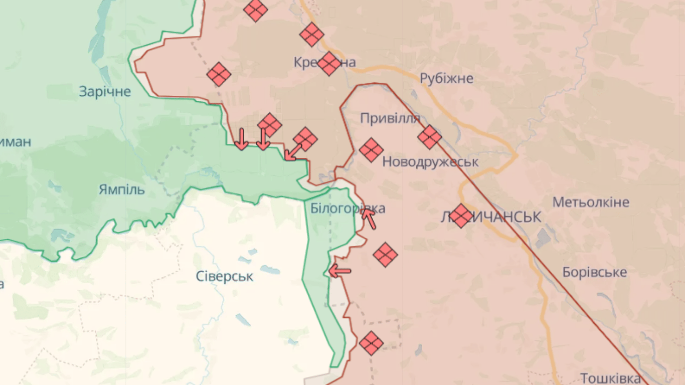 Карта бойових дій в Україні онлайн сьогодні, 03.11.2023 — DeepState, Liveuamap, ISW
