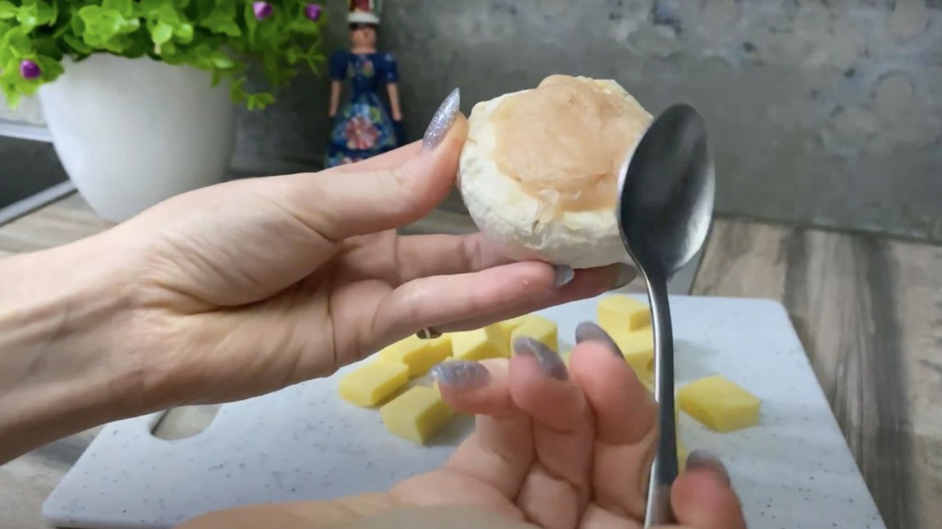 рецепт печериць з начинкою