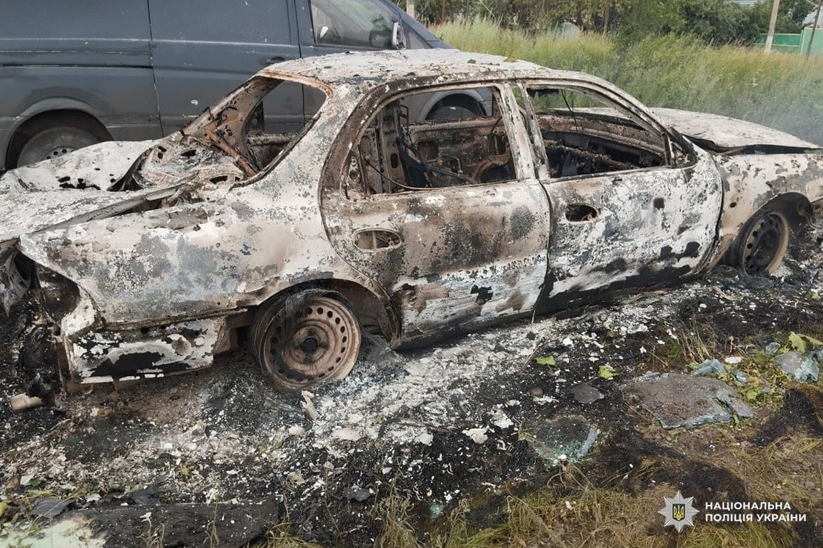 Згоріла автівка
