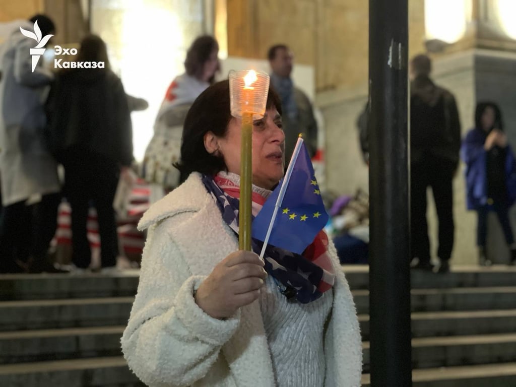 Мітинги в Тбілісі