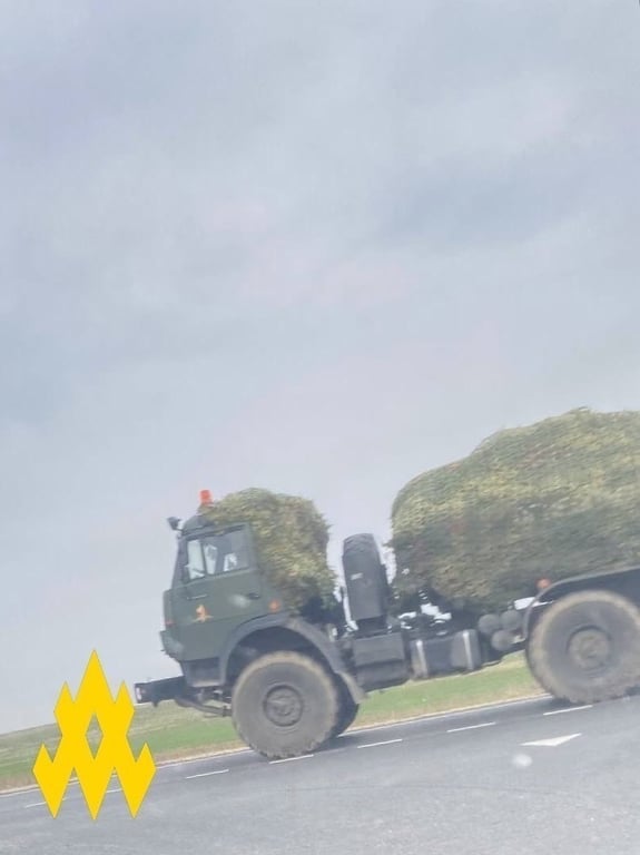 колони техніки РФ в Криму