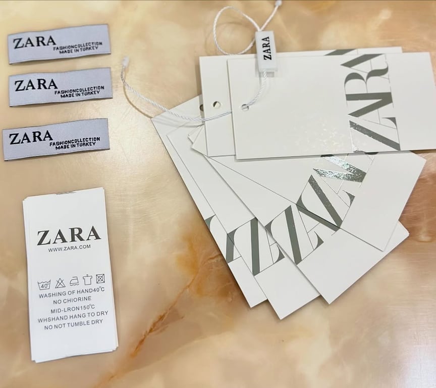 Як за биркою Zara дізнатись більше про одяг