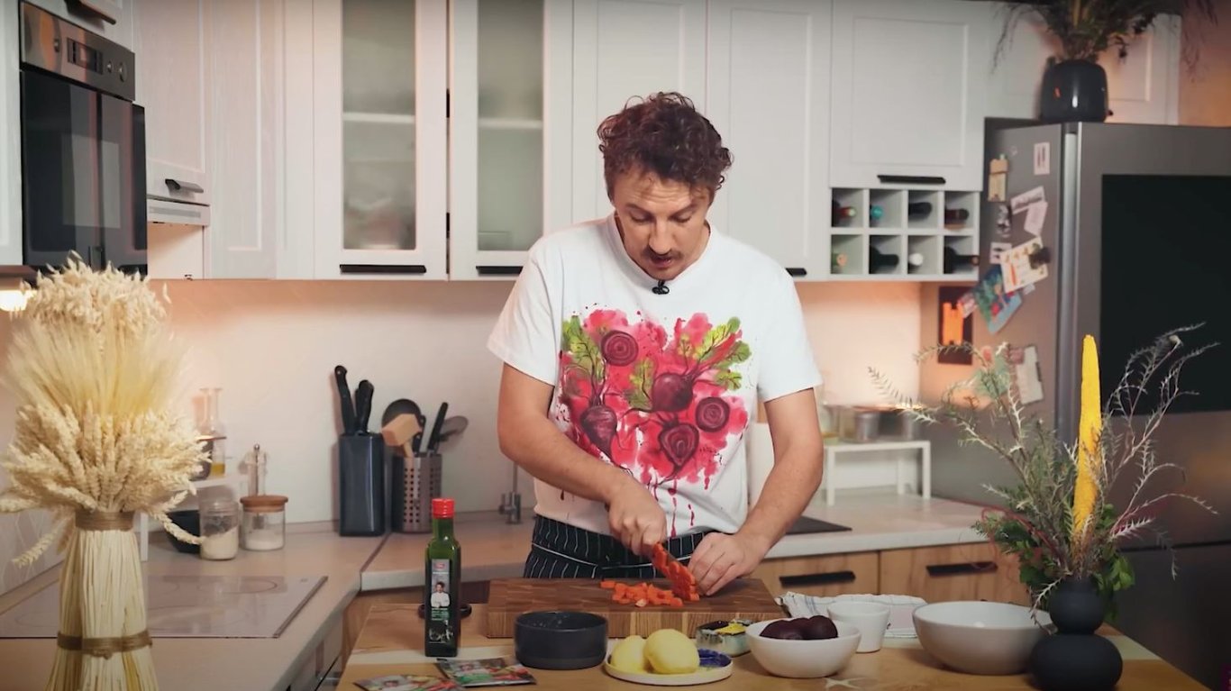 винегрет с фасолью