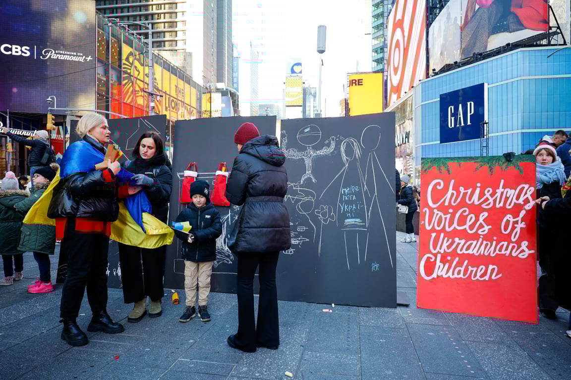 Нью-Йорк услышал украинских детей, пострадавших от войны - фото 1