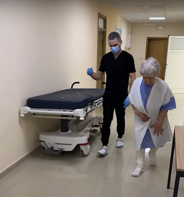 Лечение пенсионерки с Польши