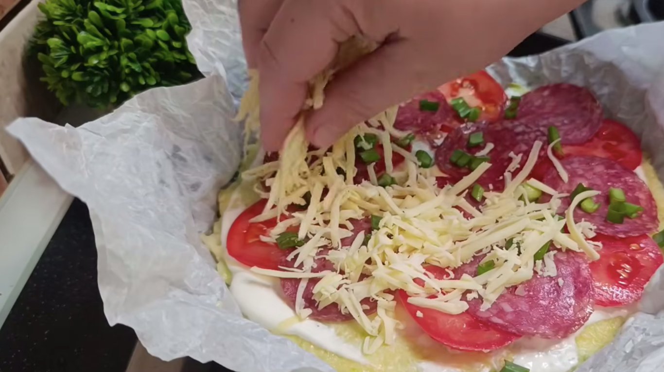 рецепт кабачкової піци