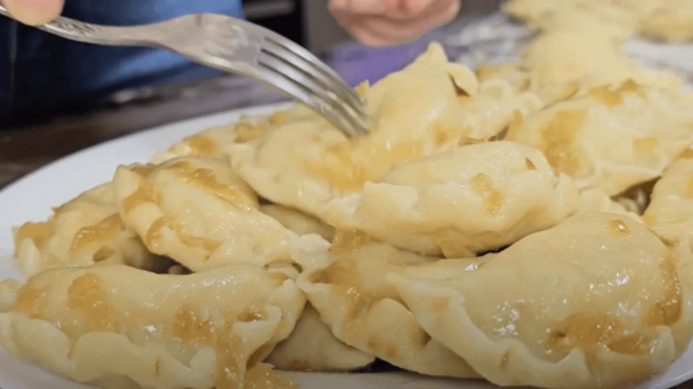 рецепт вареників з картоплею