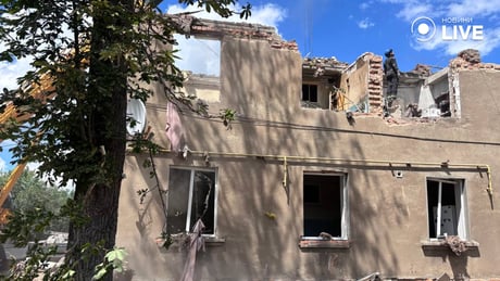 Наслідки удару КАБом по Харкову