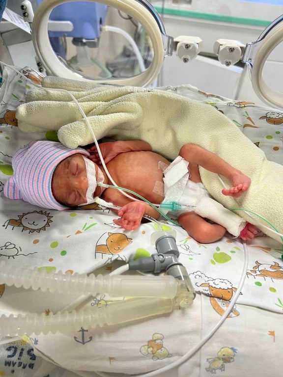 Єва на 28  день життя. Фото: Охматдит