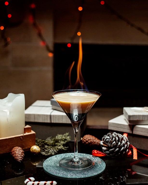 кавовий коктейль на новий рік 