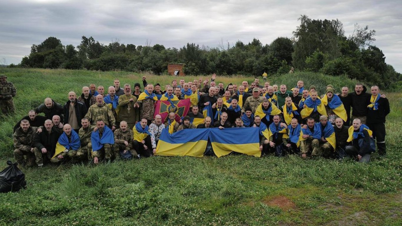Среди 95-ти освобожденных из плена украинских защитников — трое из Львовской области