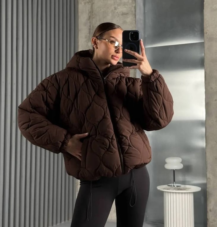 Стьобана куртка не для зими