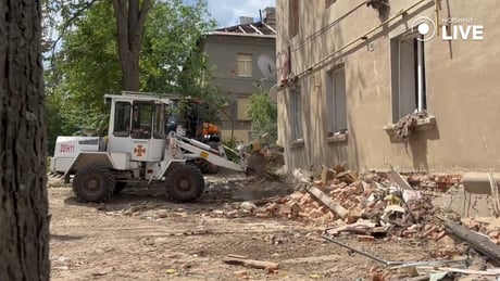 Наслідки удару КАБом по Харкову