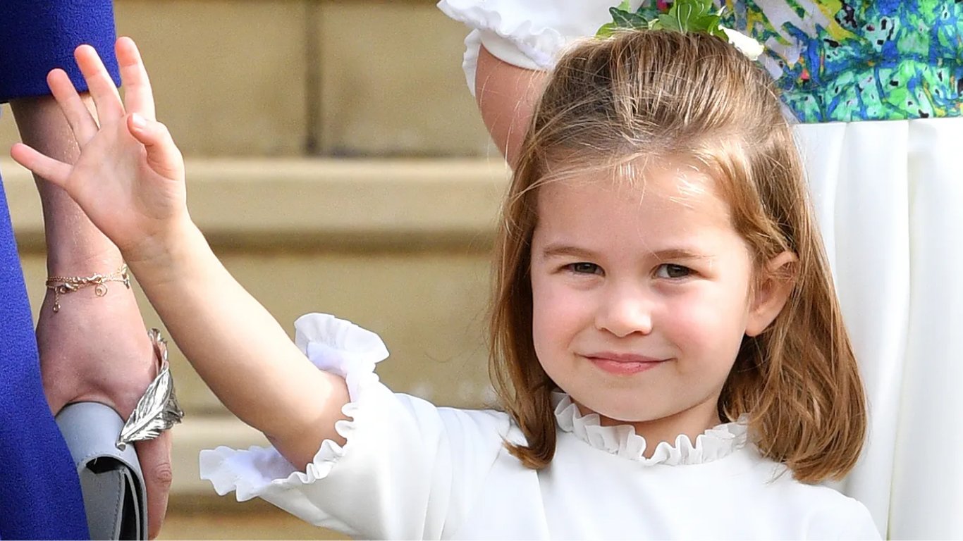 Какое прозвище в школе получила семилетняя принцесса Шарлотта