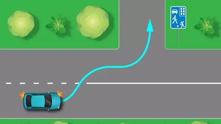 Тест ПДД о повороте налево — нарушает ли водитель правила - 285x160