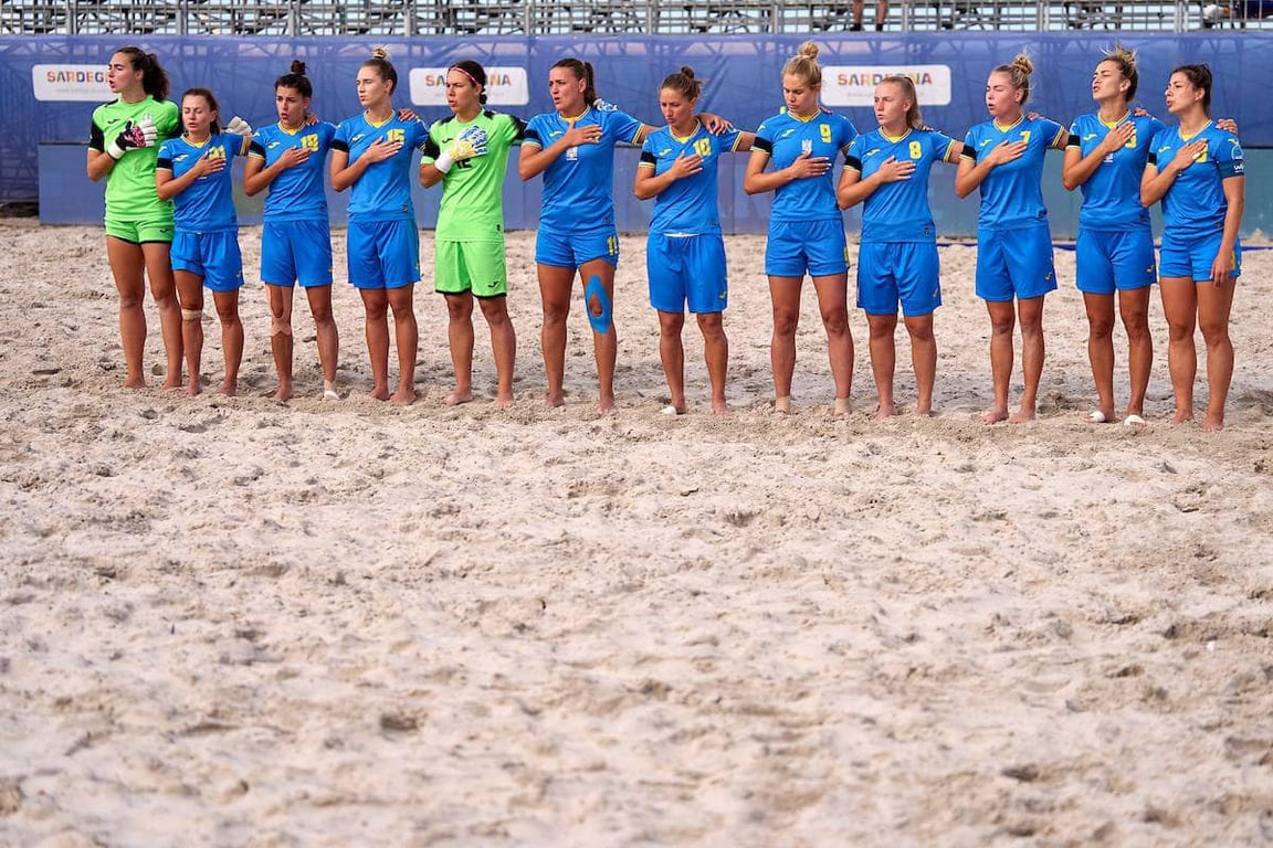 Збірна Ураїни з пляжного футболу