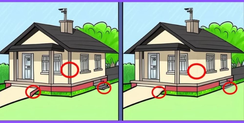 Головоломка с недвижимостью - помогите найти три отличия между домами - фото 2