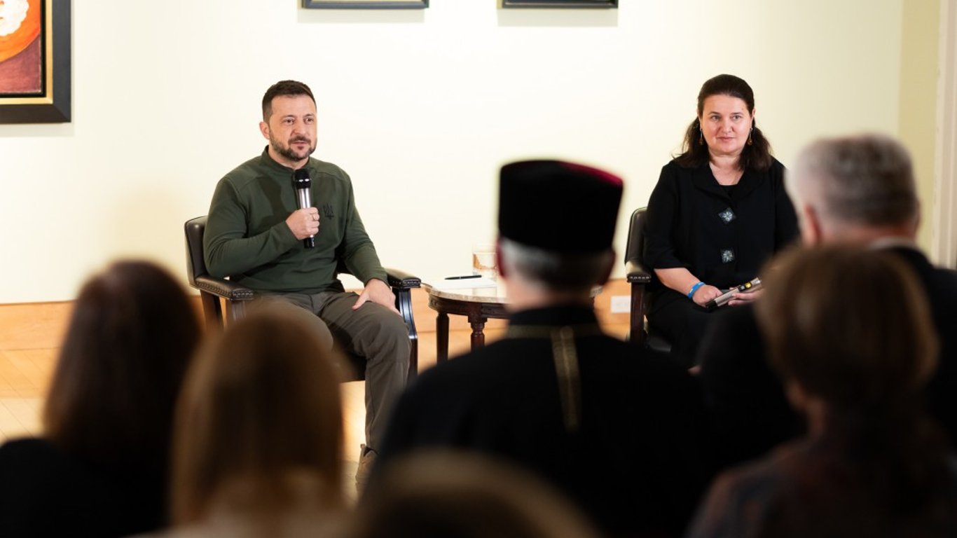 Володимир Зеленський зустрівся з українською громадою Нью-Йорку