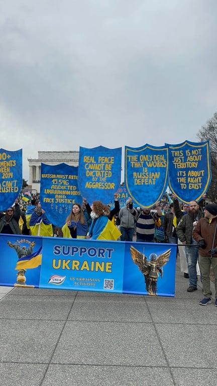 Американці та українці у Вашингтоні