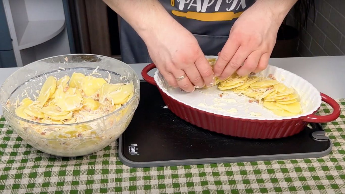 картопляний гратен, рецепт та ідеальне поєднання