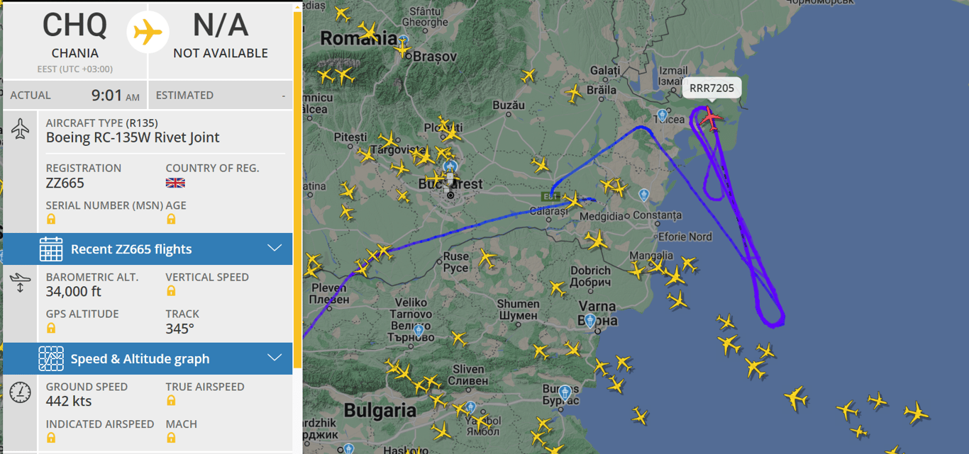Из Греции к берегам Одесщины - НАТО направила авиацию в Черное море - фото 1