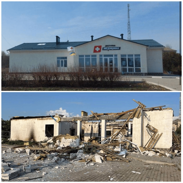 Уничтоженные лицей и медучреждение на Одесчине — что известно - фото 3