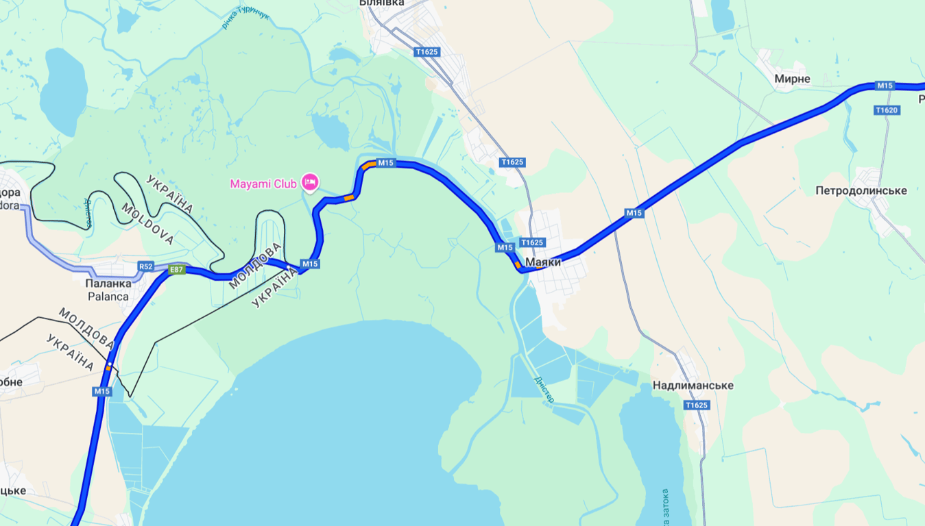 Доведеться затриматися у дорозі — затори на трасі Одеса-Рені - фото 1