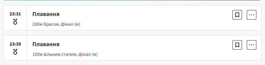 Які змагання передбачає п'ятий день Олімпійських ігор-2024 в Парижі 31 липня