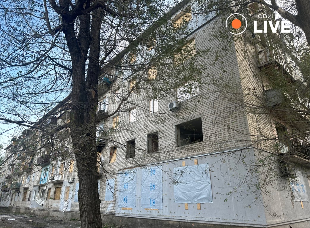 Наслідки ракетного удару по Павлограду