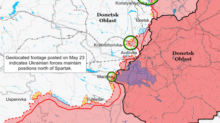 Главные события на фронте 27 мая: карты от ISW - 285x160
