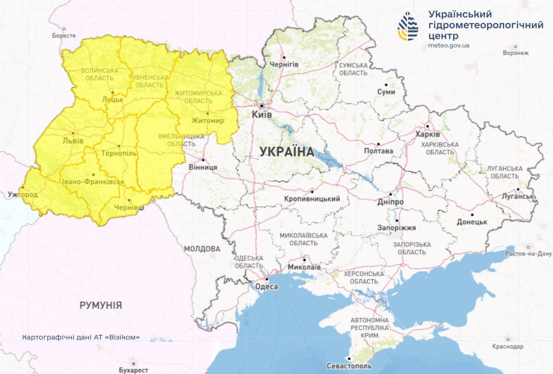 Заморозки в Україні 10 травня