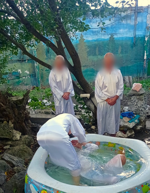 Обряд хрещення засуджених