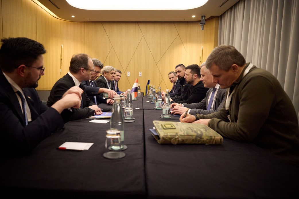 Встреча Президента Украины Владимира Зеленского с премьер-министром Хорватии Андреем Пленковичем