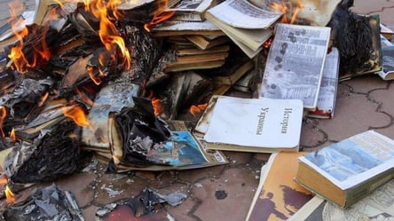 На временно оккупированных территориях оккупанты сжигают в котельных украинские книги - 285x160