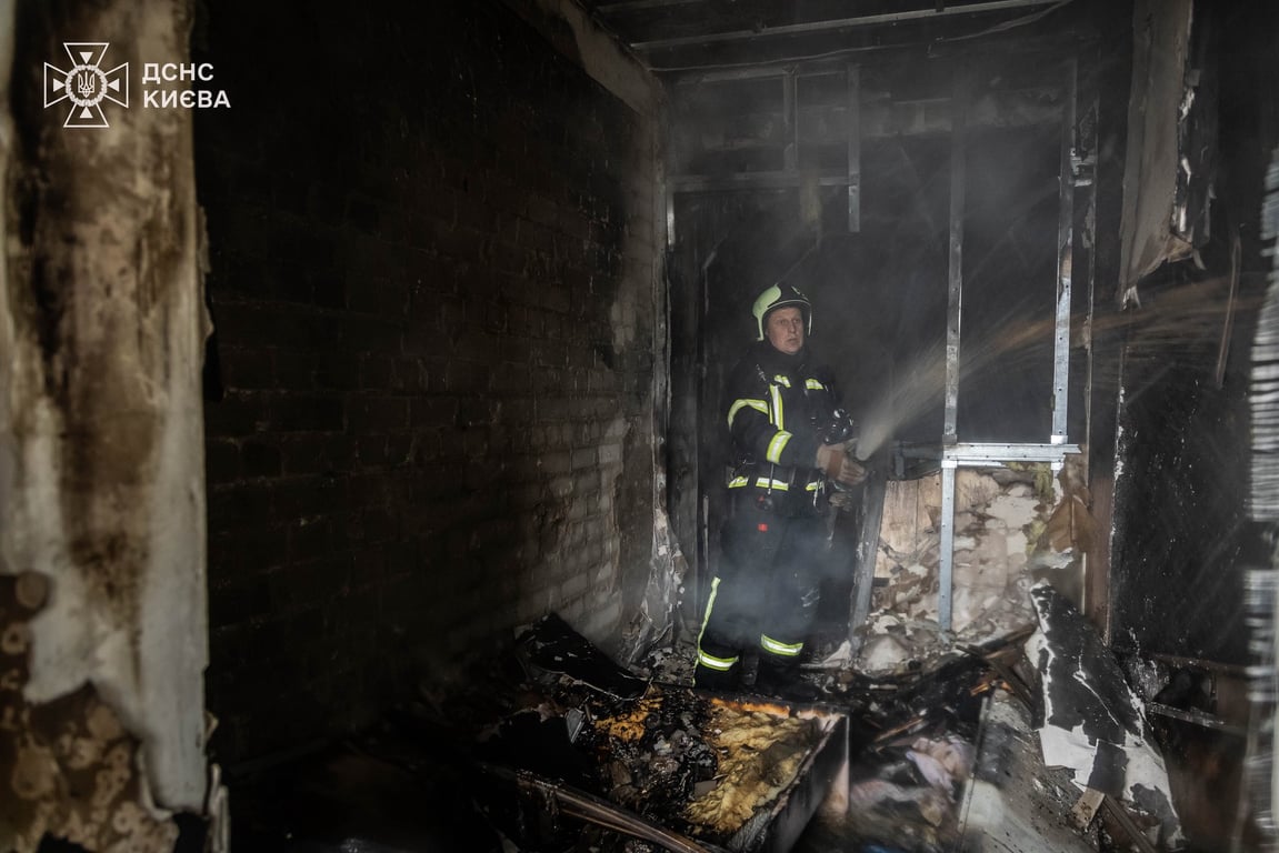 Пожежа в Києві 20 листопада