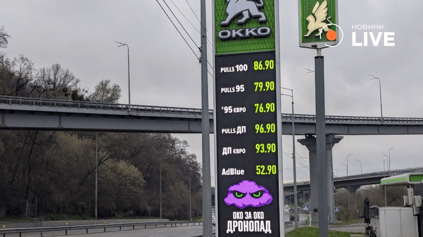 Ціни на пальне у Києві 8 квітня