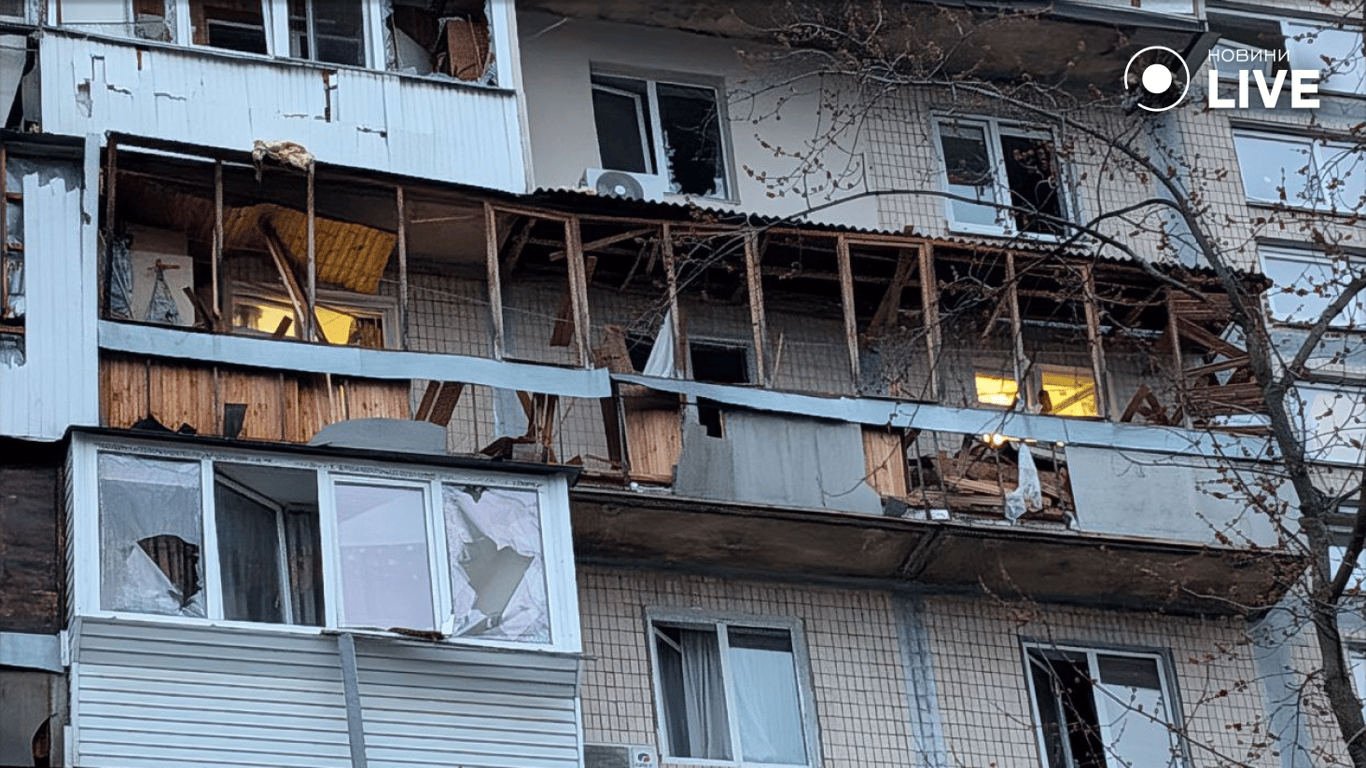 Наслідки обстрілу Києва 23 березня