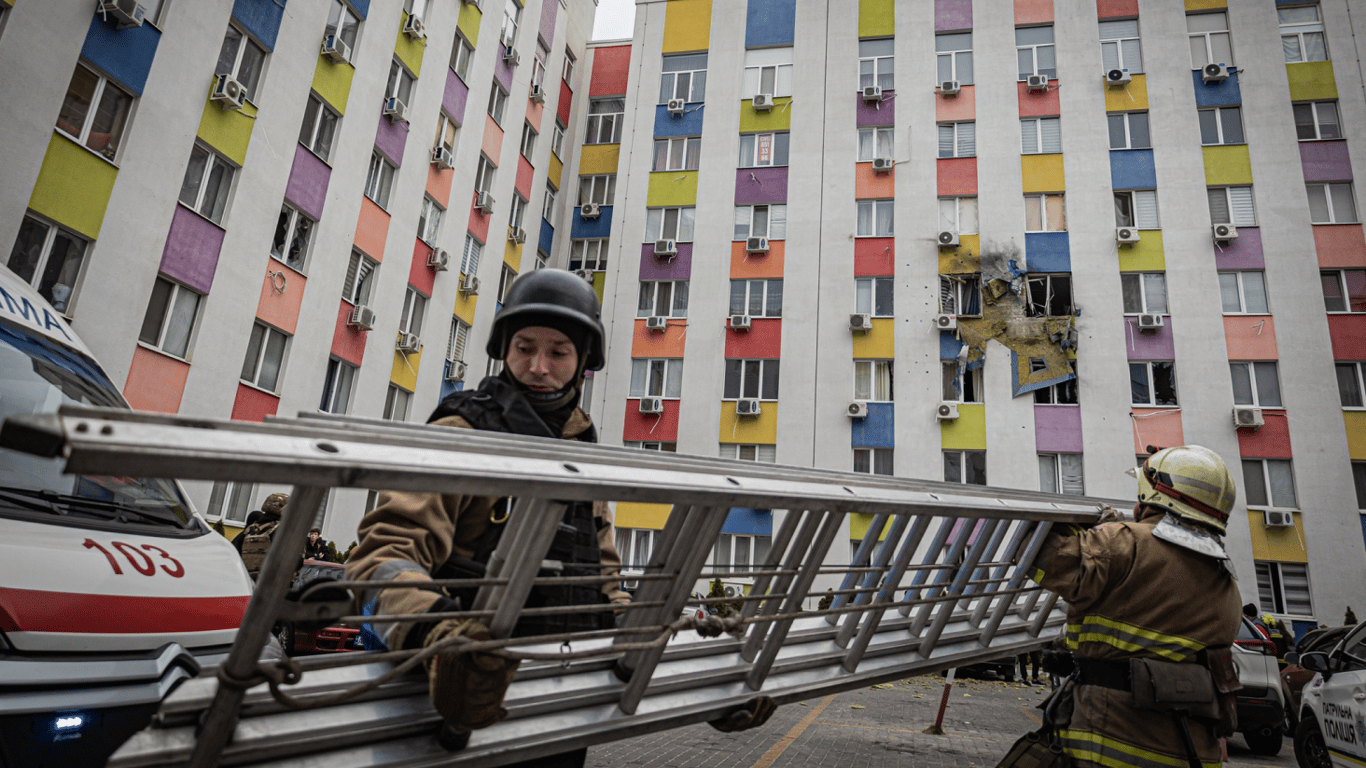 Атака на Харьков 13 ноября — российские войска применили новый БпЛА