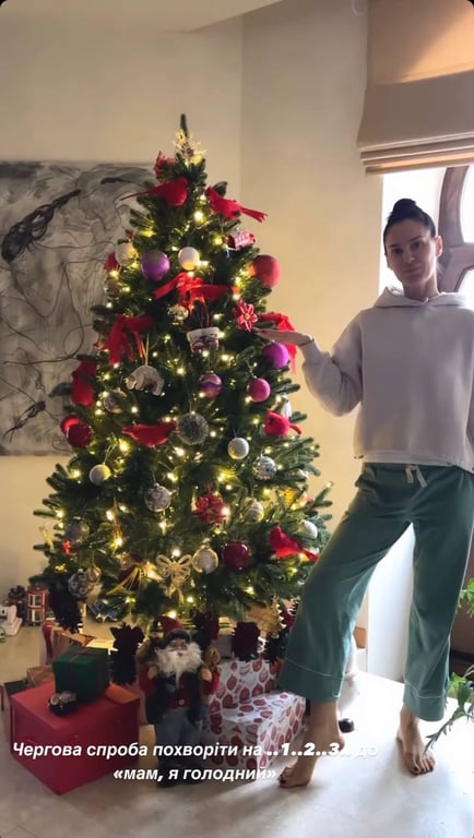 Маша Єфросиніна показала свою ялинку