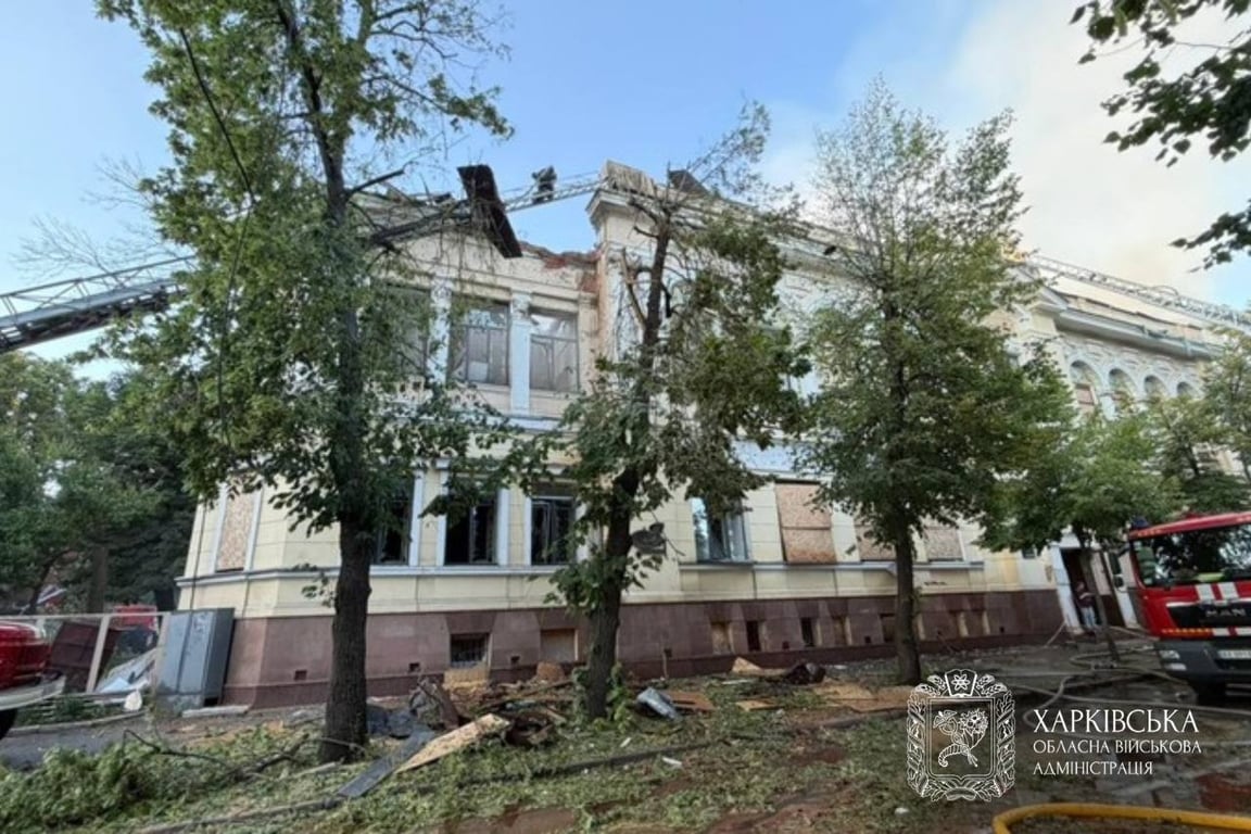 Удар Росії по Харківському художньому музею