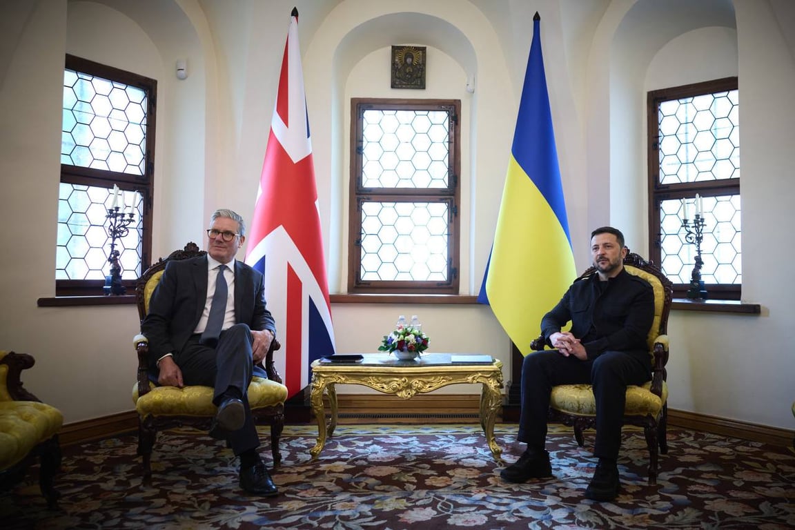 Зустріч Зеленського і Стармера